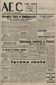 ABC : nowiny codzienne. 1938, nr 316 A