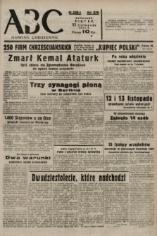 ABC : nowiny codzienne. 1938, nr 338 A