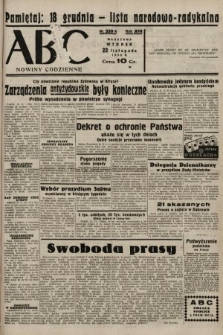 ABC : nowiny codzienne. 1938, nr 350 A