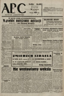 ABC : nowiny codzienne. 1938, nr 375 A