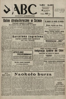 ABC : nowiny codzienne. 1938, nr 387 A