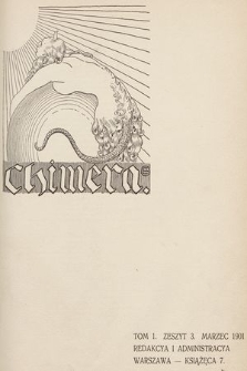 Chimera. T. 1, 1901, z. 3