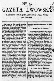 Gazeta Lwowska. 1811, nr 9