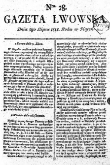 Gazeta Lwowska. 1811, nr 28