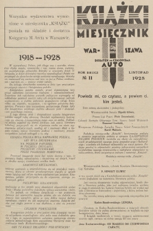 Książki. R. 2, 1928, nr 11