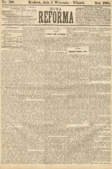Nowa Reforma. 1885, nr 198