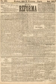 Nowa Reforma. 1885, nr 206