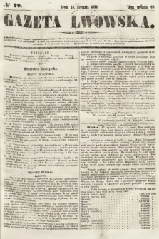 Gazeta Lwowska. 1859, nr 20