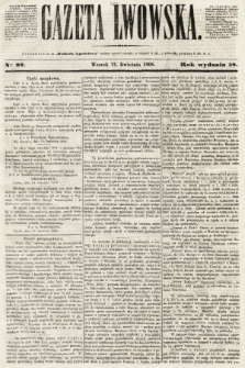 Gazeta Lwowska. 1868, nr 92