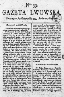 Gazeta Lwowska. 1811, nr 59