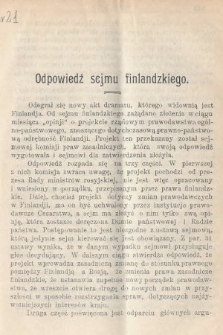 Wiedza : tygodnik społeczno-polityczny, popularno-naukowy i literacki. R. 4, 1910, nr 21
