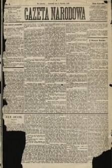 Gazeta Narodowa. 1889, nr 2
