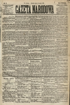 Gazeta Narodowa. 1889, nr 5