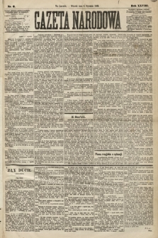 Gazeta Narodowa. 1889, nr 6