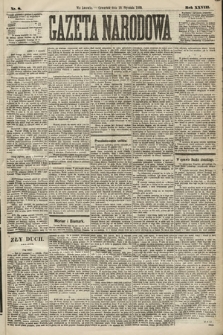 Gazeta Narodowa. 1889, nr 8