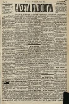 Gazeta Narodowa. 1889, nr 18