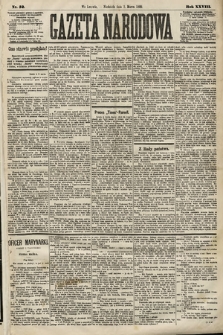 Gazeta Narodowa. 1889, nr 52