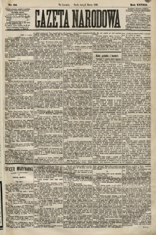 Gazeta Narodowa. 1889, nr 54