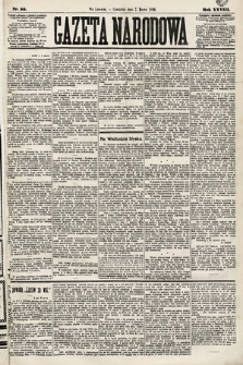 Gazeta Narodowa. 1889, nr 55