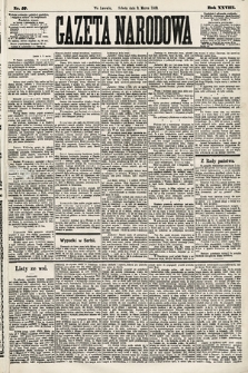 Gazeta Narodowa. 1889, nr 57