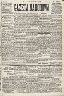 Gazeta Narodowa. 1889, nr 64