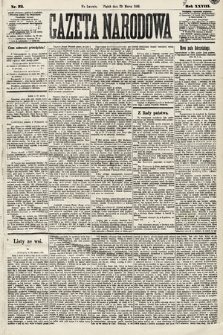 Gazeta Narodowa. 1889, nr 73