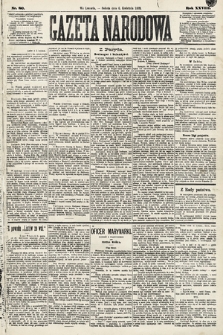 Gazeta Narodowa. 1889, nr 80