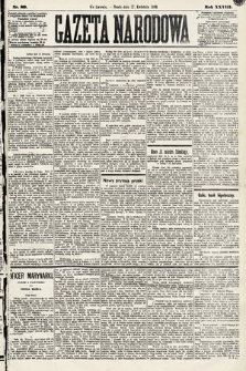 Gazeta Narodowa. 1889, nr 89