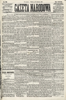 Gazeta Narodowa. 1889, nr 96
