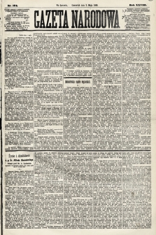 Gazeta Narodowa. 1889, nr 101