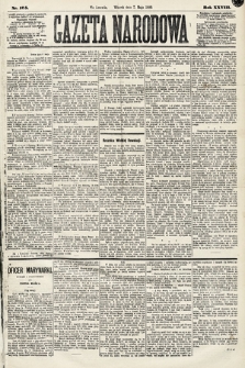 Gazeta Narodowa. 1889, nr 105