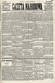 Gazeta Narodowa. 1889, nr 113