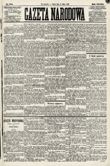 Gazeta Narodowa. 1889, nr 114