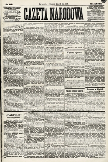 Gazeta Narodowa. 1889, nr 116
