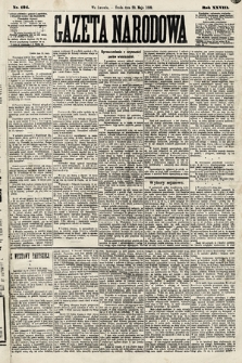 Gazeta Narodowa. 1889, nr 124