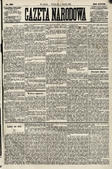 Gazeta Narodowa. 1889, nr 128
