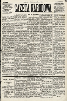 Gazeta Narodowa. 1889, nr 133