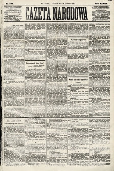 Gazeta Narodowa. 1889, nr 138