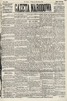 Gazeta Narodowa. 1889, nr 144
