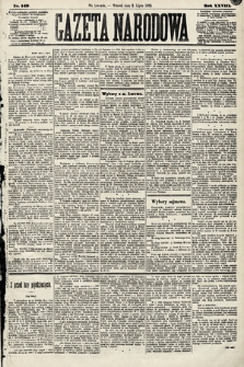 Gazeta Narodowa. 1889, nr 149