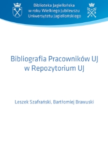 Bibliografia Pracowników UJ w Repozytorium UJ