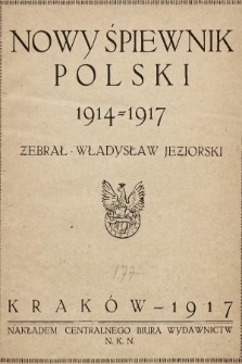 Nowy śpiewnik polski 1914-1917