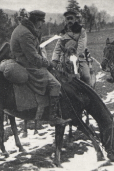 Legiony Polskie : Brygadyer Piłsudski ze sztabem