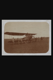 [Aeroplan zdjęty w Bejscu w maju 1915 r.]
