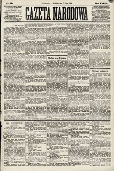 Gazeta Narodowa. 1889, nr 154