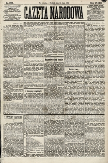 Gazeta Narodowa. 1889, nr 160
