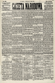 Gazeta Narodowa. 1889, nr 162