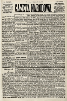 Gazeta Narodowa. 1889, nr 164 i 165