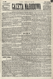 Gazeta Narodowa. 1889, nr 166