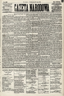 Gazeta Narodowa. 1889, nr 172